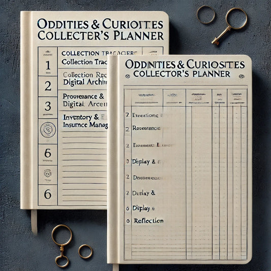 The Oddities & Curiosities Collector’s Digital Planner 2025